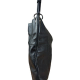 Bottega Veneta Black Cervo Hobo Bag