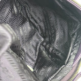 Prada Purple Nappa Leather Triangle Two-Way Bag