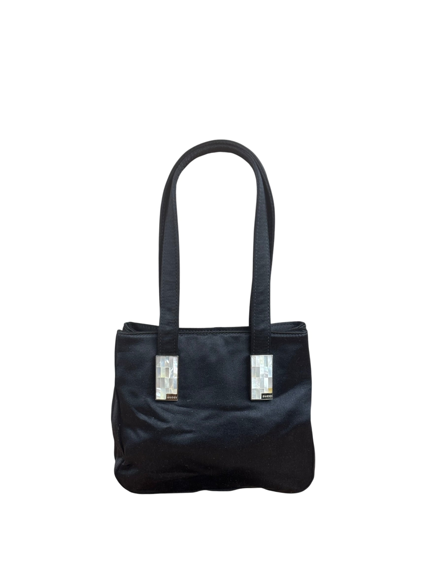 Gucci Vintage Satin Mini Evening Tote