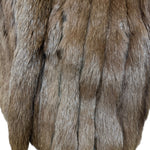 Malvoisie Vintage Brown Fur Coat