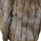 Malvoisie Vintage Brown Fur Coat
