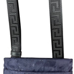 Versace La Medusa Navy Crossbody Bag