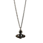 Vivienne Westwood Silver 3D Globe Necklace