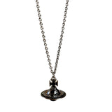 Vivienne Westwood Silver 3D Globe Necklace