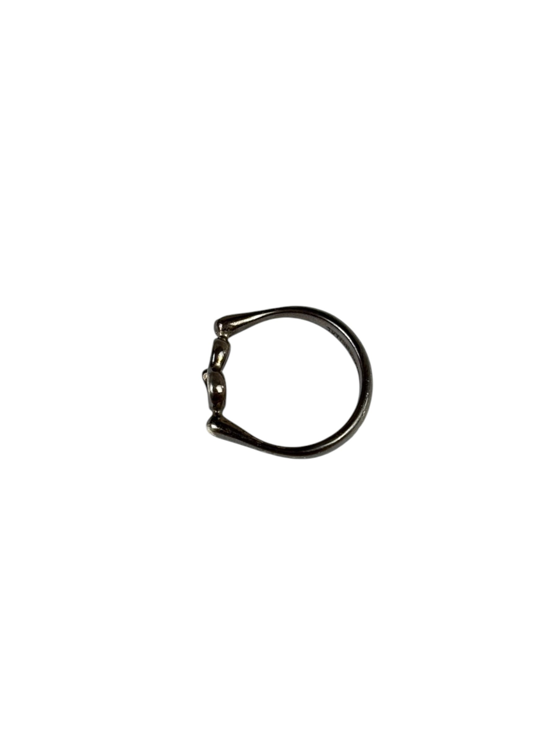 Tiffany & Co Elsa Peretti Open Heart Ring