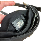 Fendi Mini Baguette Neoprene Black