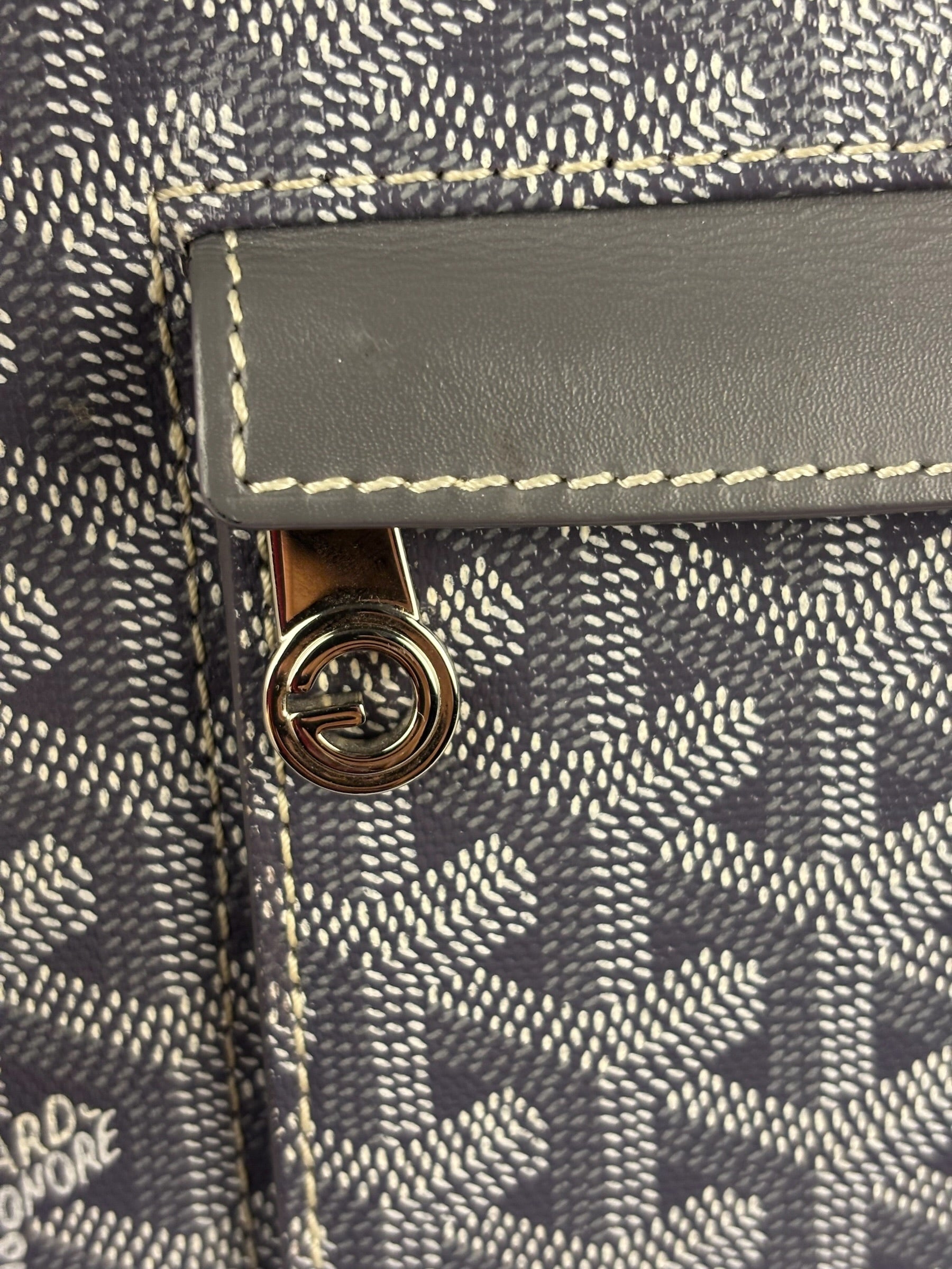 Goyard Grey Senat Pochette GM