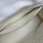 Hermes Kelly 32 White Clemence Leather Handbag 2008
