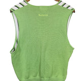 Burberry Striped Button-Up Sweater Vest