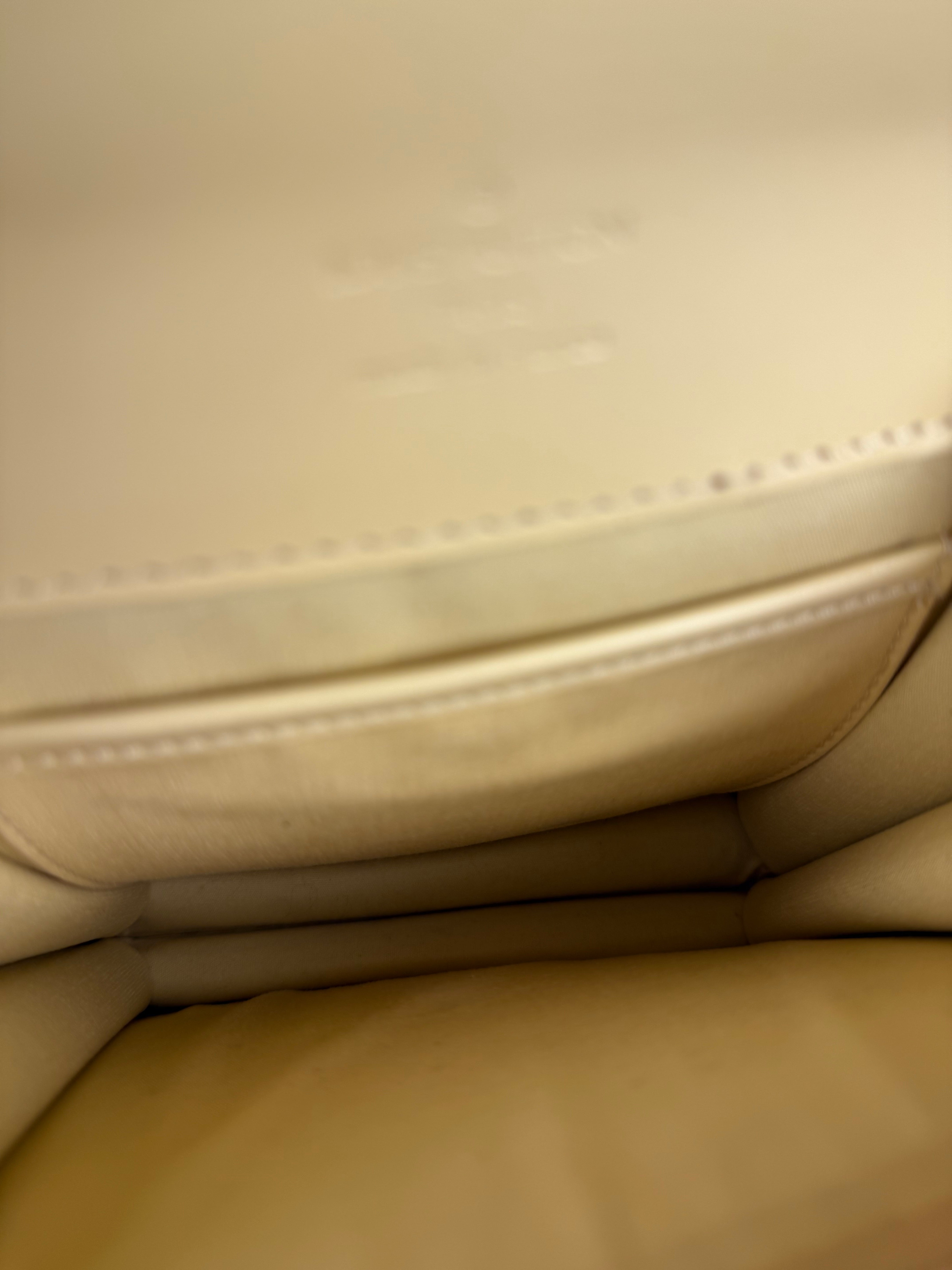 Louis Vuitton Vintage Yellow Epi Biarritz Shoulder Bag
