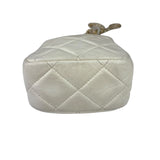 Chanel White Quilted Lambskin My Perfect Camera Bag Early 2020's