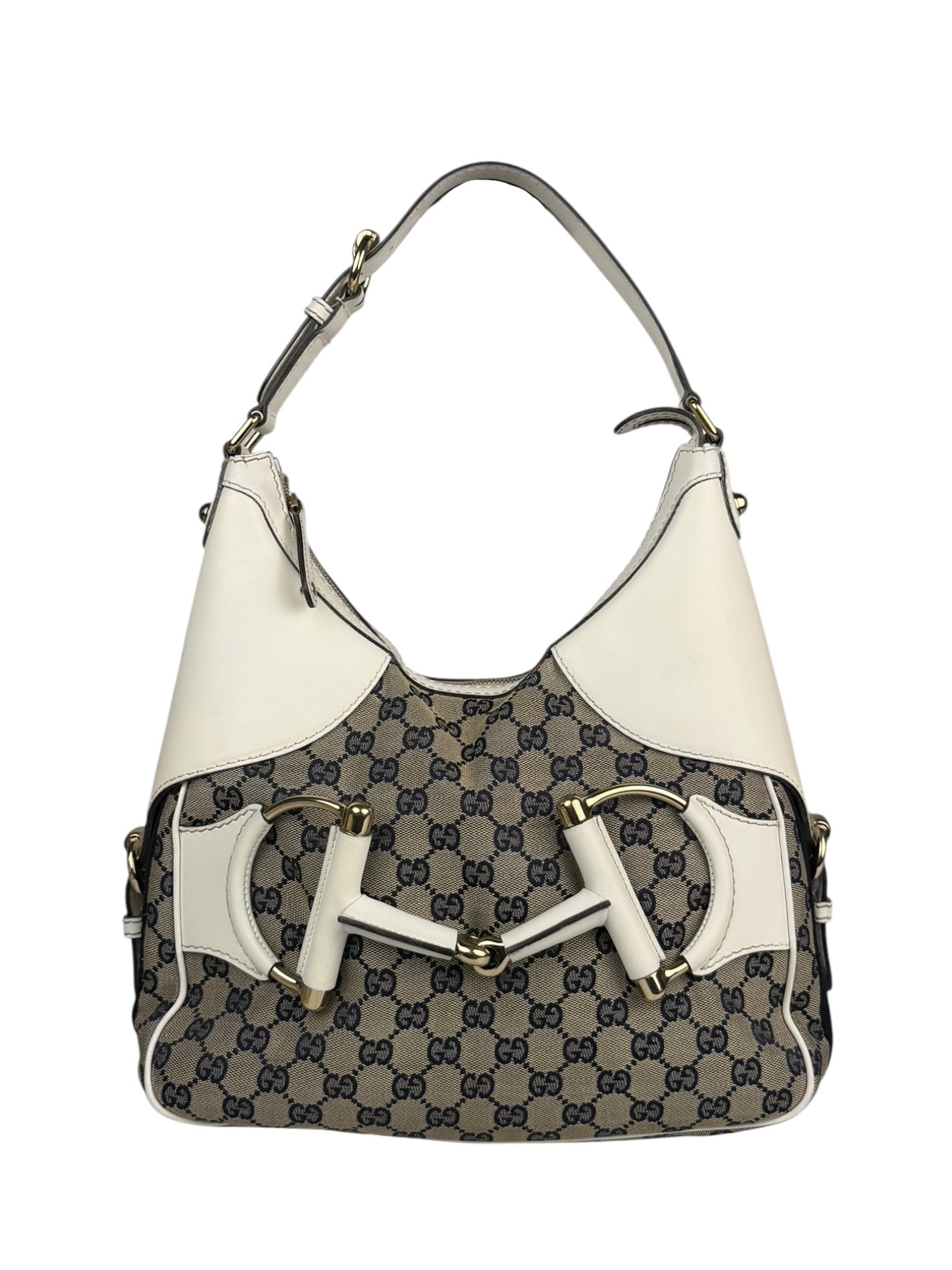 Gucci GG Horsebit Heritage Hobo Shoulder Bag