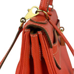 Hermes Coral-Red Epson Casaque Togo Kelly 32