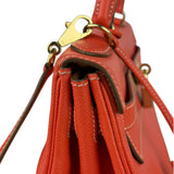 Hermes Coral-Red Epson Casaque Togo Kelly 32