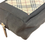 Burberry Vintage Black Nova Check Cosmetic Pouch