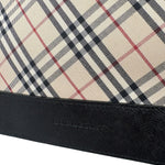 Burberry Beige Canvas Nova Check Tote Bag