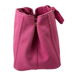 Prada Pink M Canapa Canvas Tote