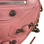 Balenciaga Pink Le Cagole Heart Mini Bag