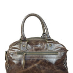 Balenciaga Vintage Brown Leather Moto Handbag