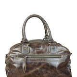 Balenciaga Vintage Brown Leather Moto Handbag