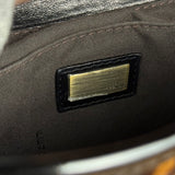 Fendi Cream Baguette Shoulder Bag