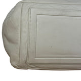 Chanel Coco Cocoon Ivory Puff Leather Boston Handbag 2009