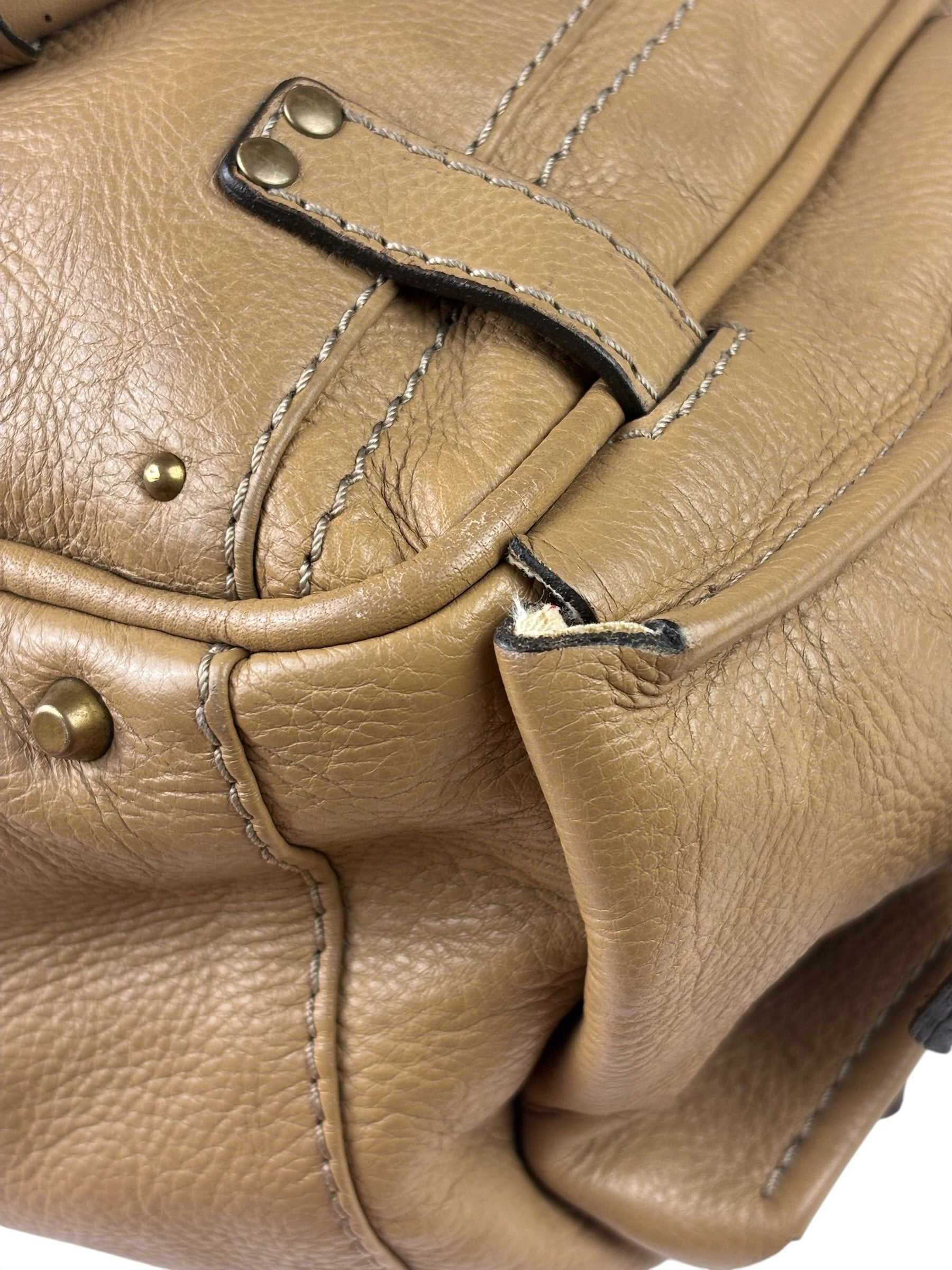Chloe Brown Leather Paddington Shoulder Bag