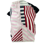 Chanel Colorblock La Pausa Reversible Beach Tote Cruise 2019