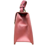 Gucci Sylvie Pink Mini Satin Embellished 2Way Handbag
