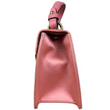 Gucci Sylvie Pink Mini Satin Embellished 2Way Handbag