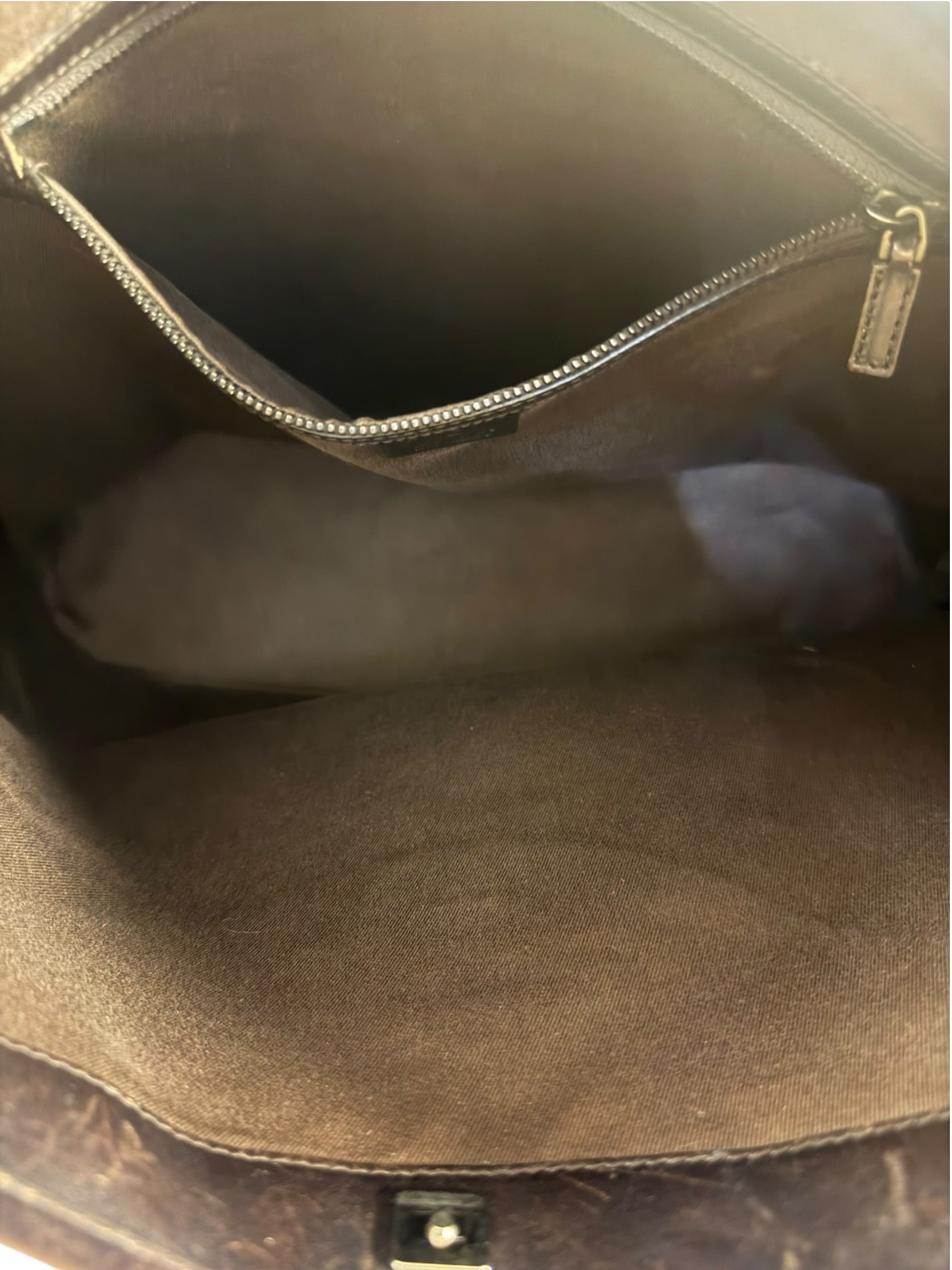 Gucci Brown GG Canvas Hobo Shoulder Bag