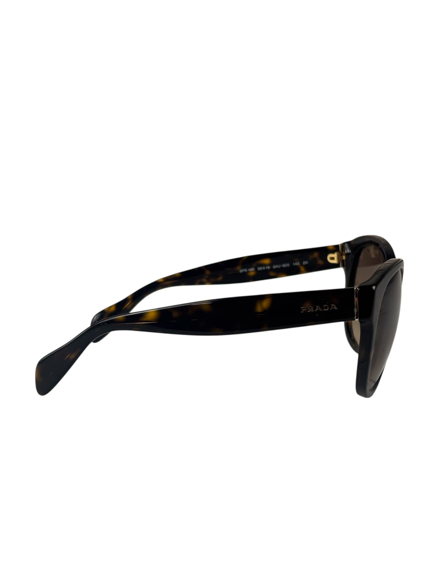 Prada Vintage Tortoise Cat Eye Sunglasses