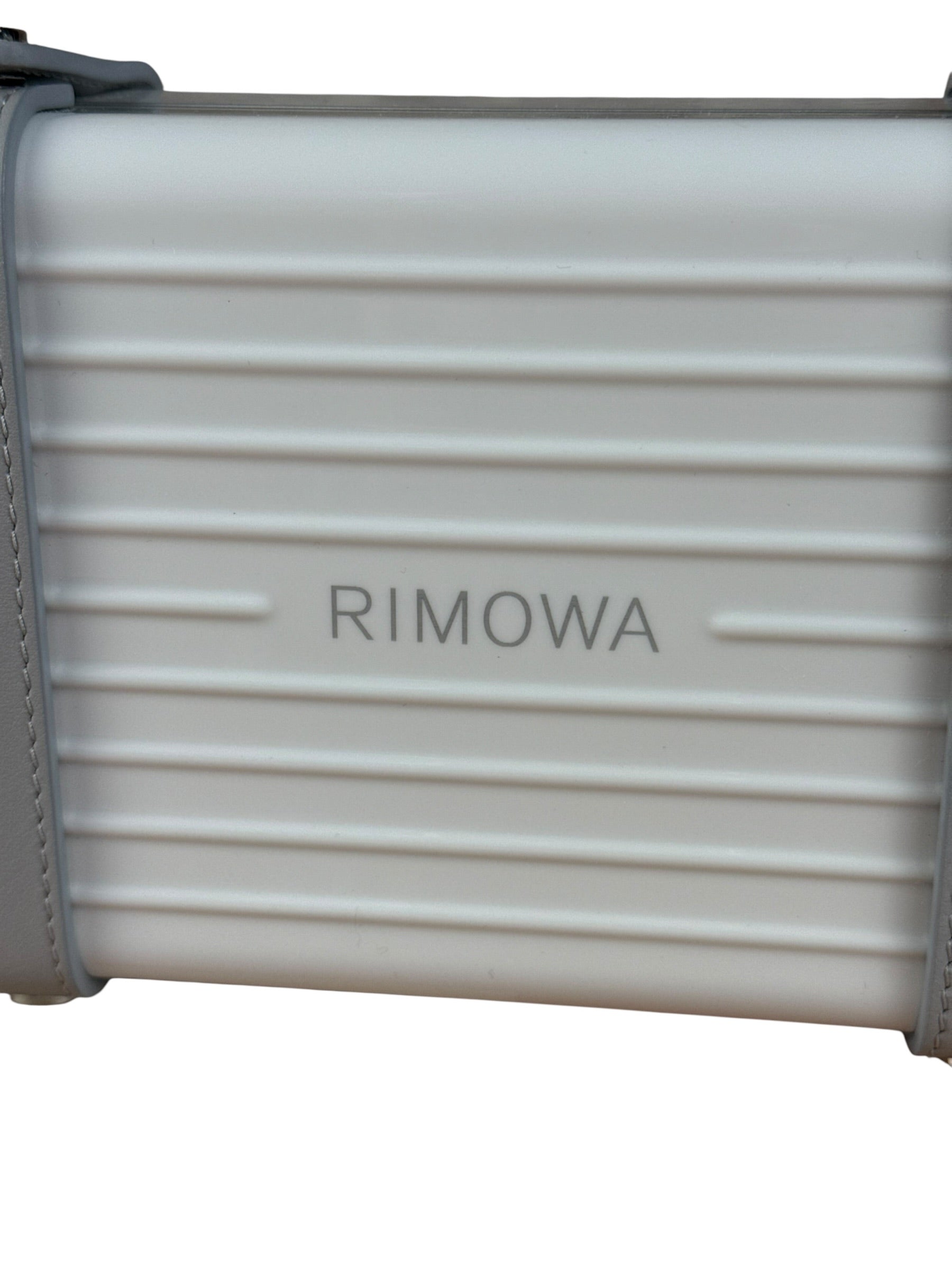 Rimowa Personal Polycarbonate Crossbody Clutch White