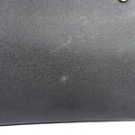 Burberry Black Leather Zip Clutch Pouch