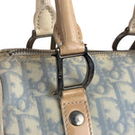 Christian Dior Vintage Trotter Canvas Mini Boston Bag
