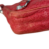 Balenciaga Fuchsia Leather Le City Crossbody