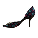 Gucci Vintage Horsebit Open Toe Pumps