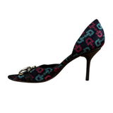 Gucci Vintage Horsebit Open Toe Pumps