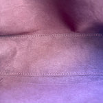 Louis Vuitton Burgundy/Brown Leather Trim Mini Deauville Crossbody Bag