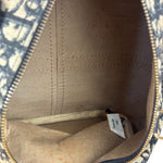 Christian Dior Vintage Navy Trotter Boston Bag