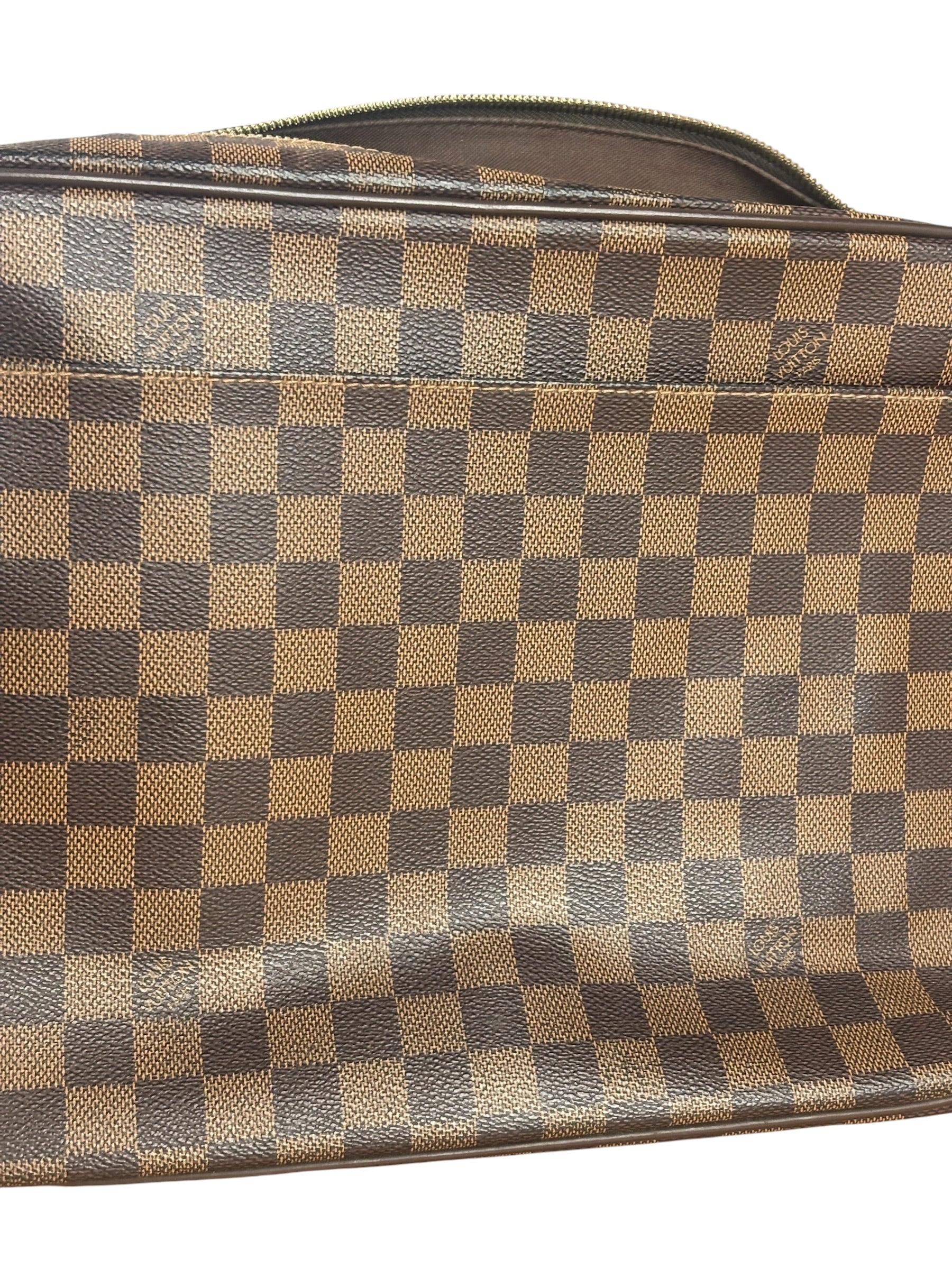 Louis Vuitton Damier Ebene Shelton Messenger Shoulder Bag MM