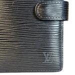 Louis Vuitton Noir Epi Agenda PM