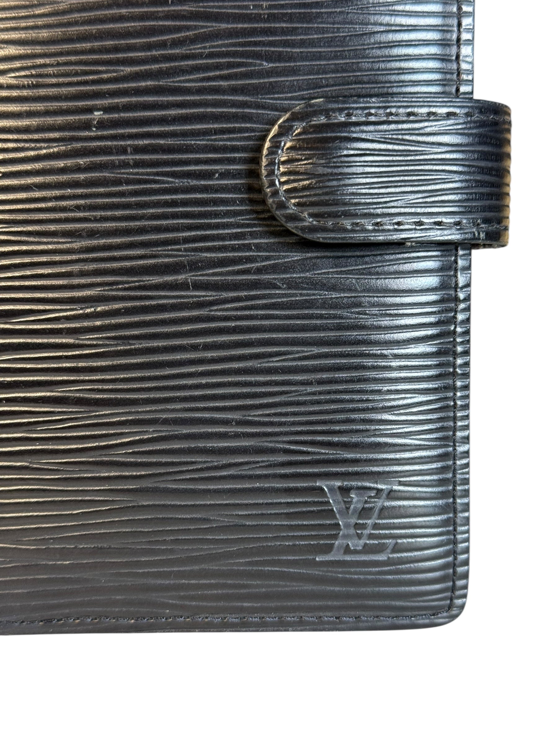 Louis Vuitton Noir Epi Agenda PM
