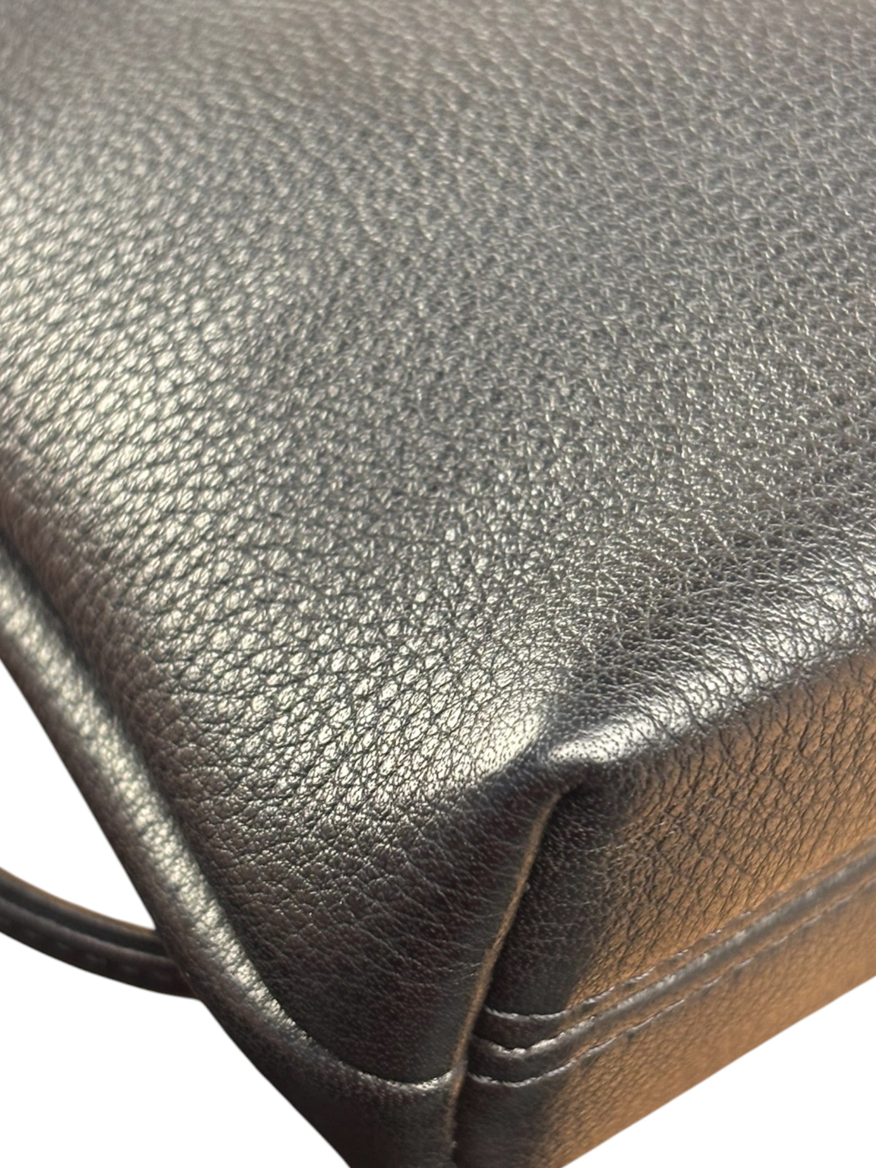 Chrome Hearts Leather Viv Silver Dagger Shoulder Bag