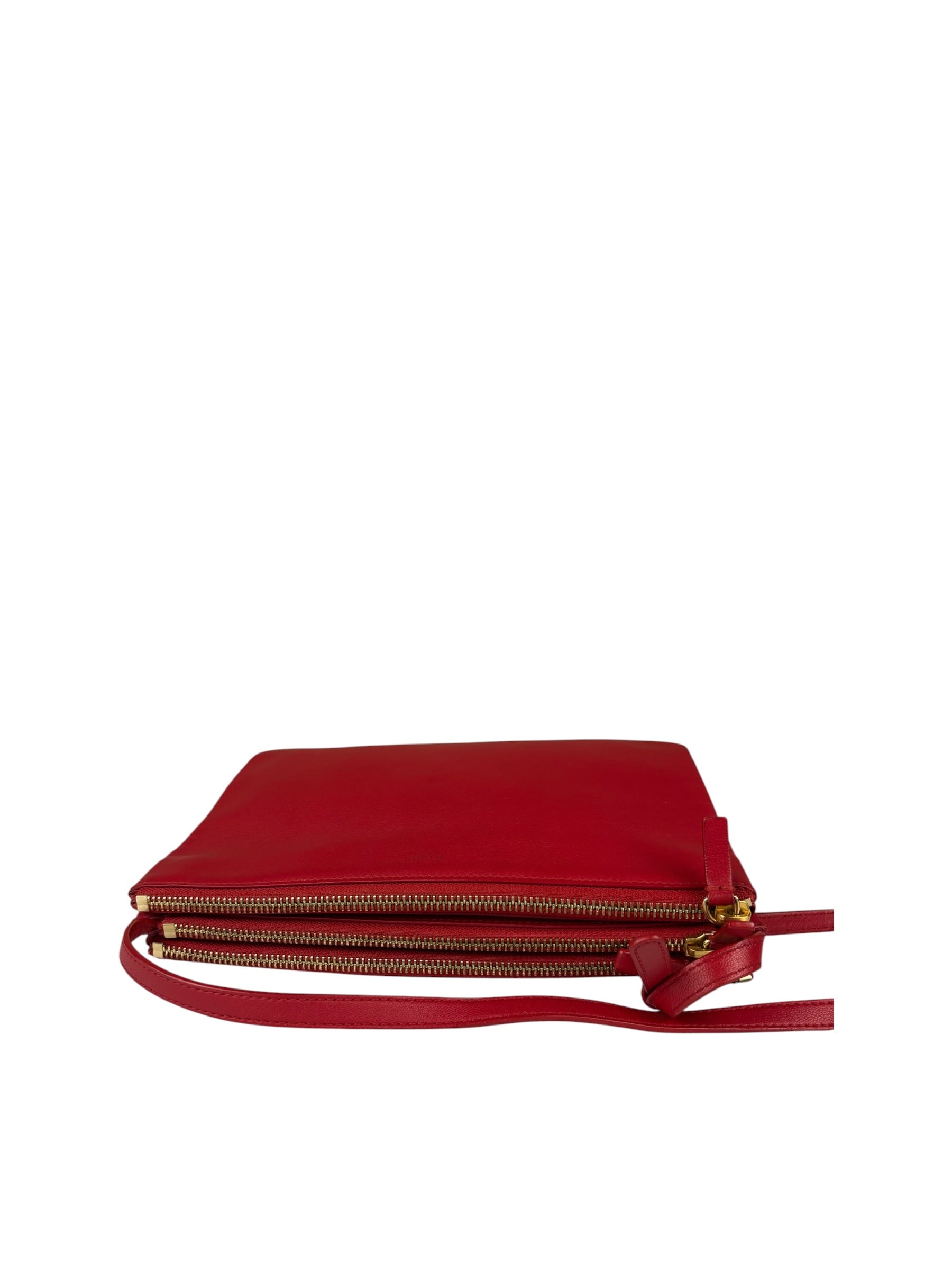 Celine Red Leather The Row 90's Shoulder Bag
