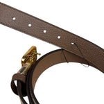 Gucci GG Buckle Belt Reversible Supreme