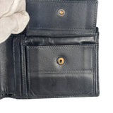 Bottega Veneta Vintage Black Intrecciato BiFold Wallet