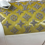 Louis Vuitton Yellow Monogram Bouclettes Speedy Round Handbag Spring 2012
