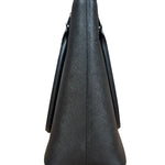Burberry Black Saffiano Leather Tote Bag