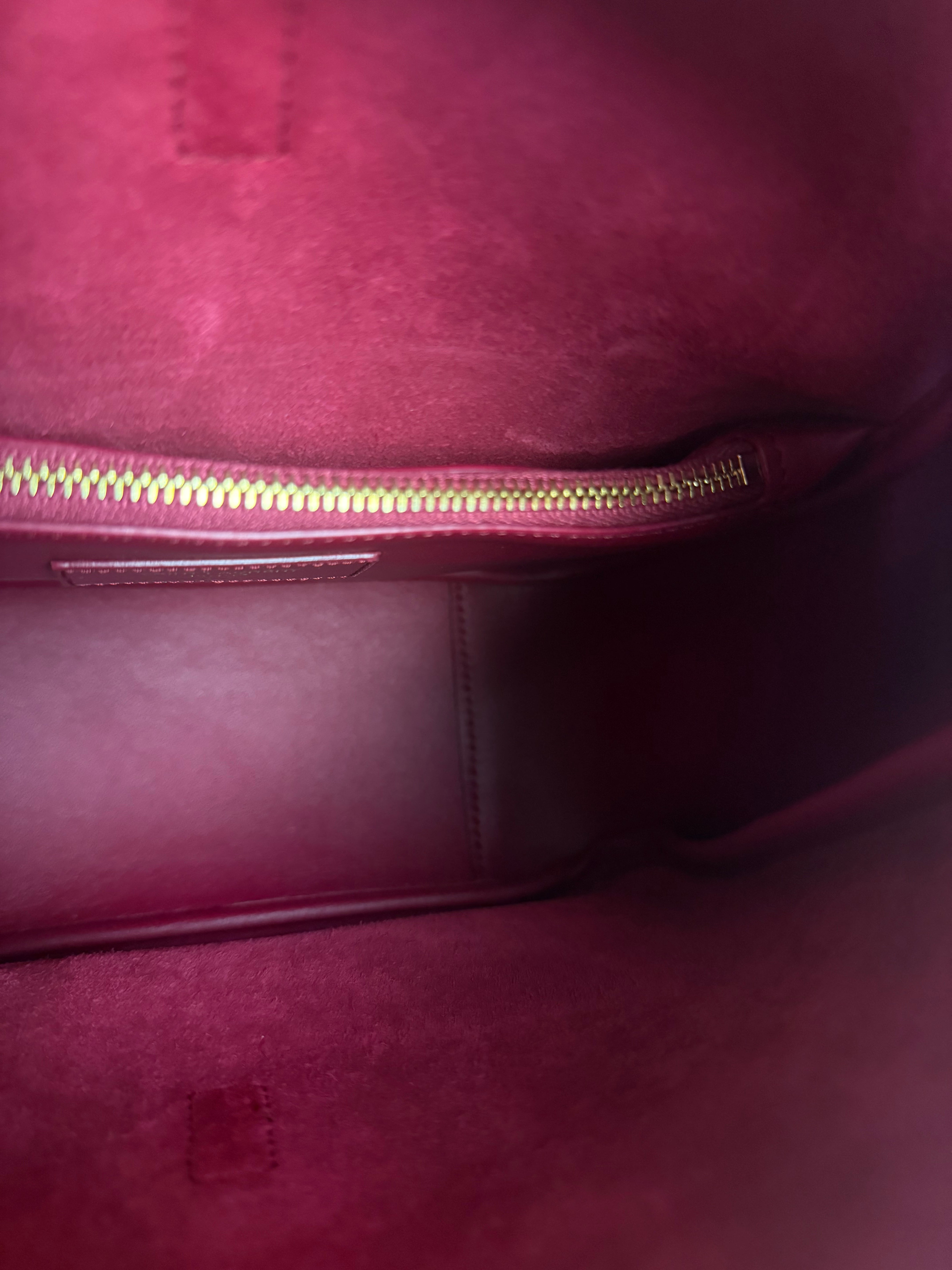 Saint Laurent Raspberry Pink Le 5 A 7 Hobo